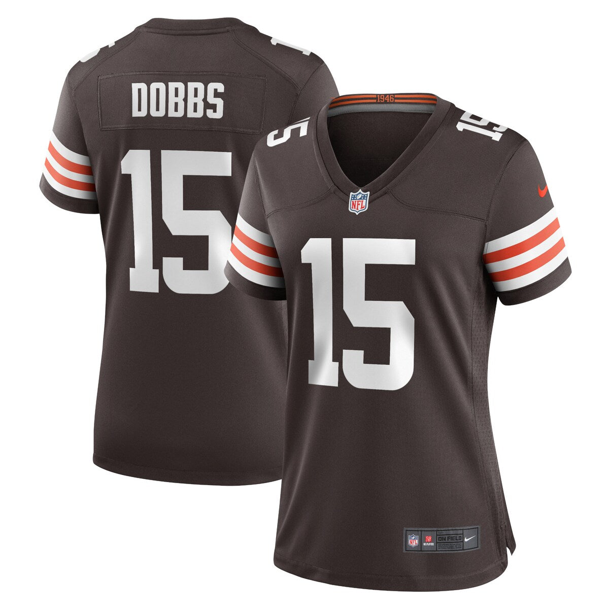 Joshua Dobbs Cleveland Browns Nike Womens Game Jersey Brown