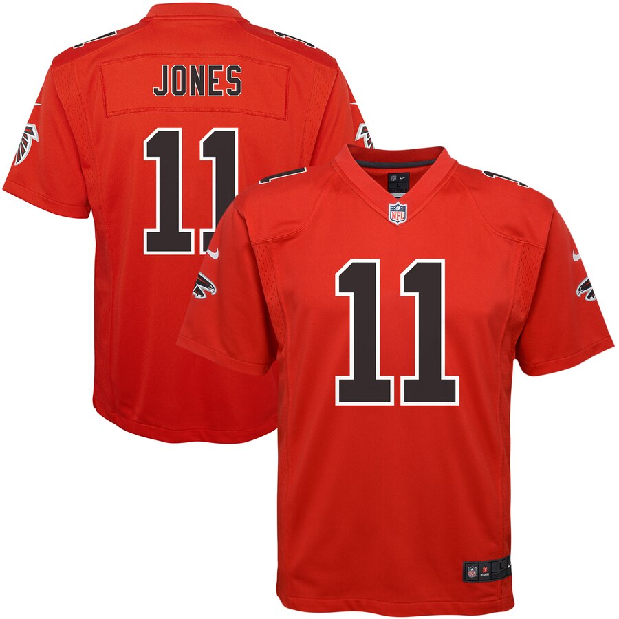 Julio Jones Atlanta Falcons Nike Youth Color Rush Game Jersey Red