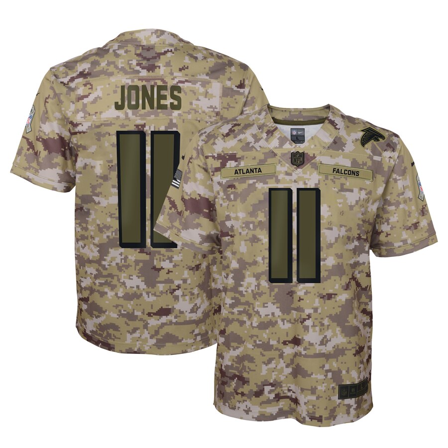 Julio Jones Atlanta Falcons Nike Youth Salute To Service Game Jersey Camo