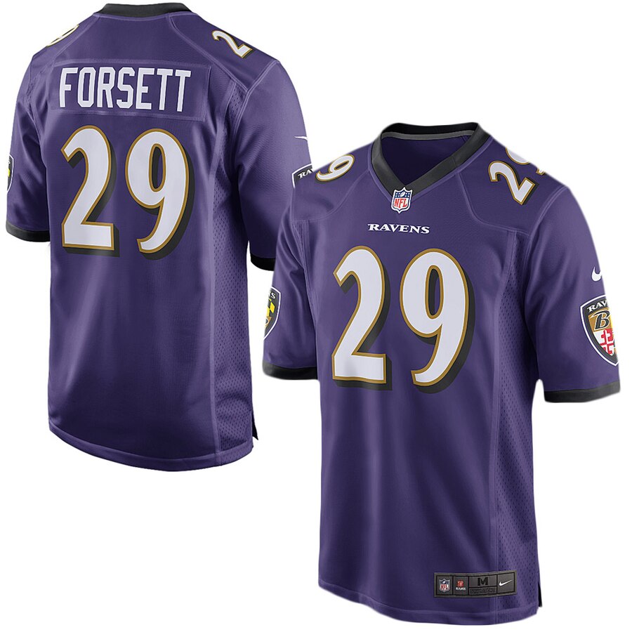 Justin Forsett Baltimore Ravens Nike Game Jersey Purple