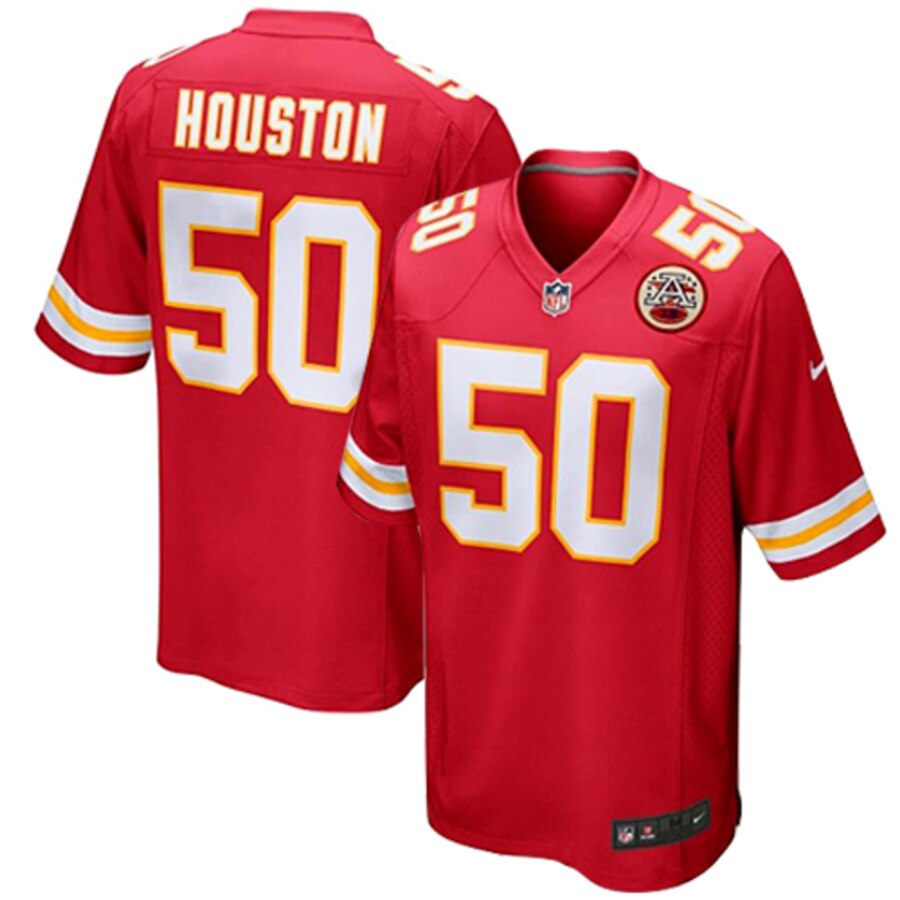 Justin Houston Kansas City Chiefs Nike Youth Team Color Game Jersey Red