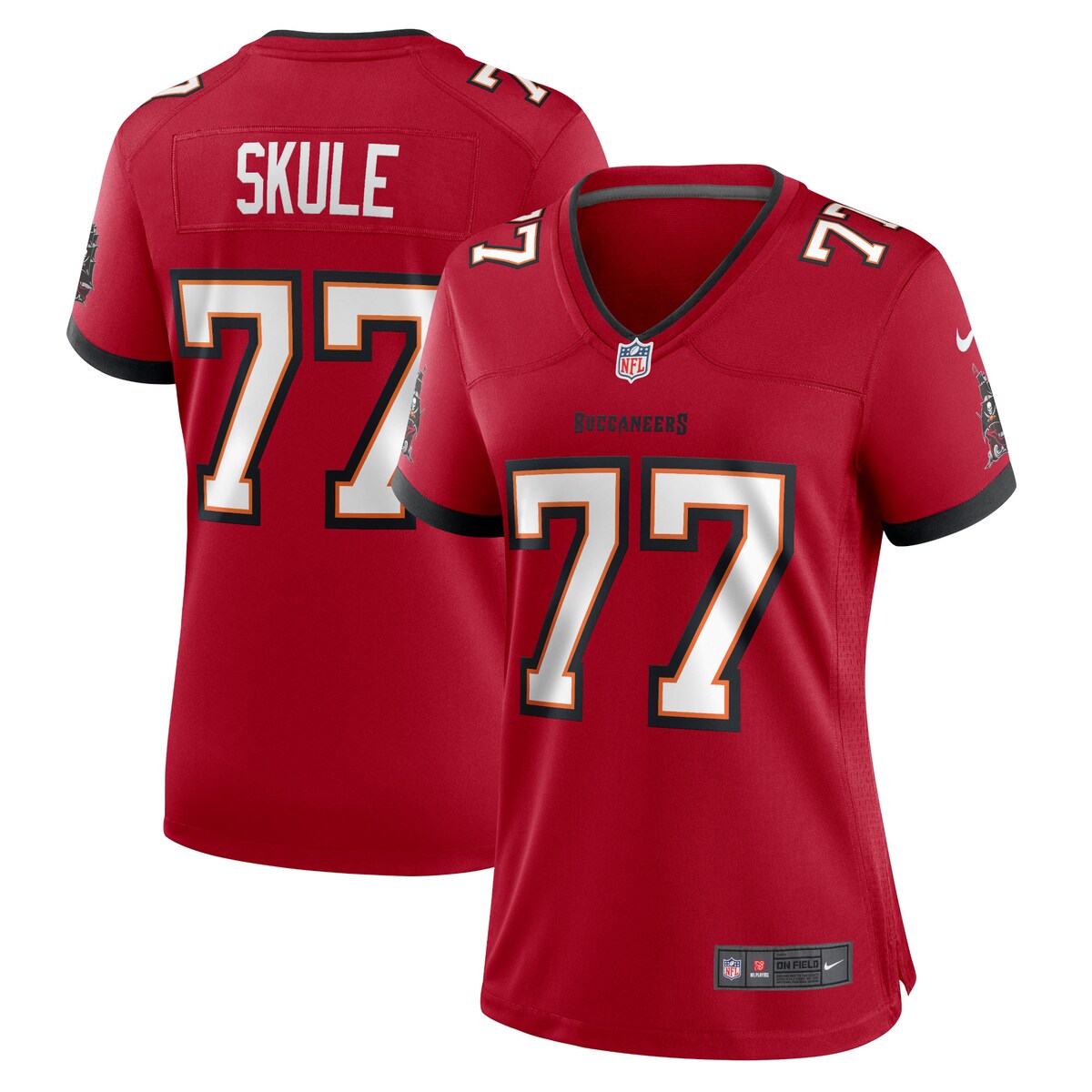 Justin Skule Tampa Bay Buccaneers Nike Womens Home Game Player Jersey Red
