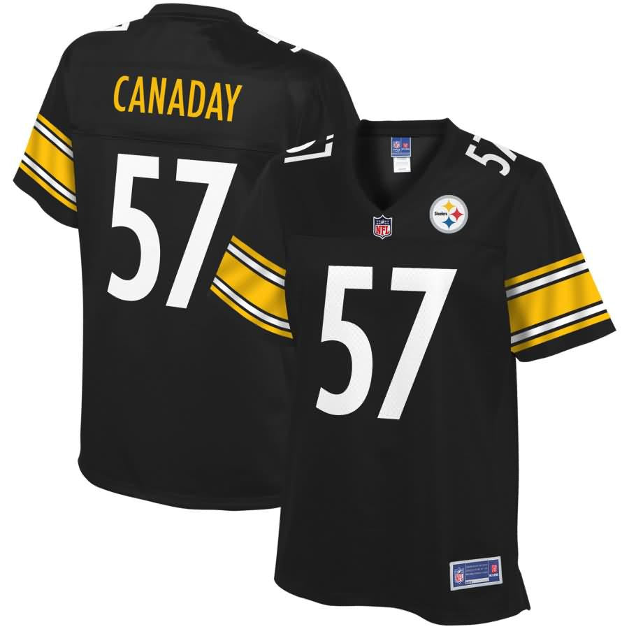 Kameron Canaday Pittsburgh Steelers Nfl Pro Line Womens Player Jersey Black