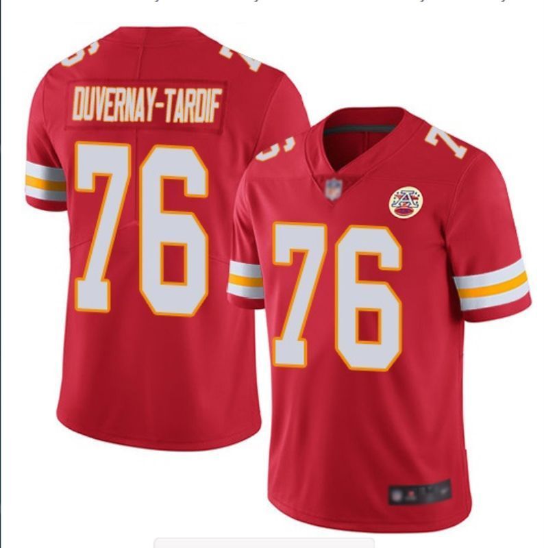 Kansas City Chiefs Laurent Duvernay tardif 76 Nfl 2020 Red Jersey