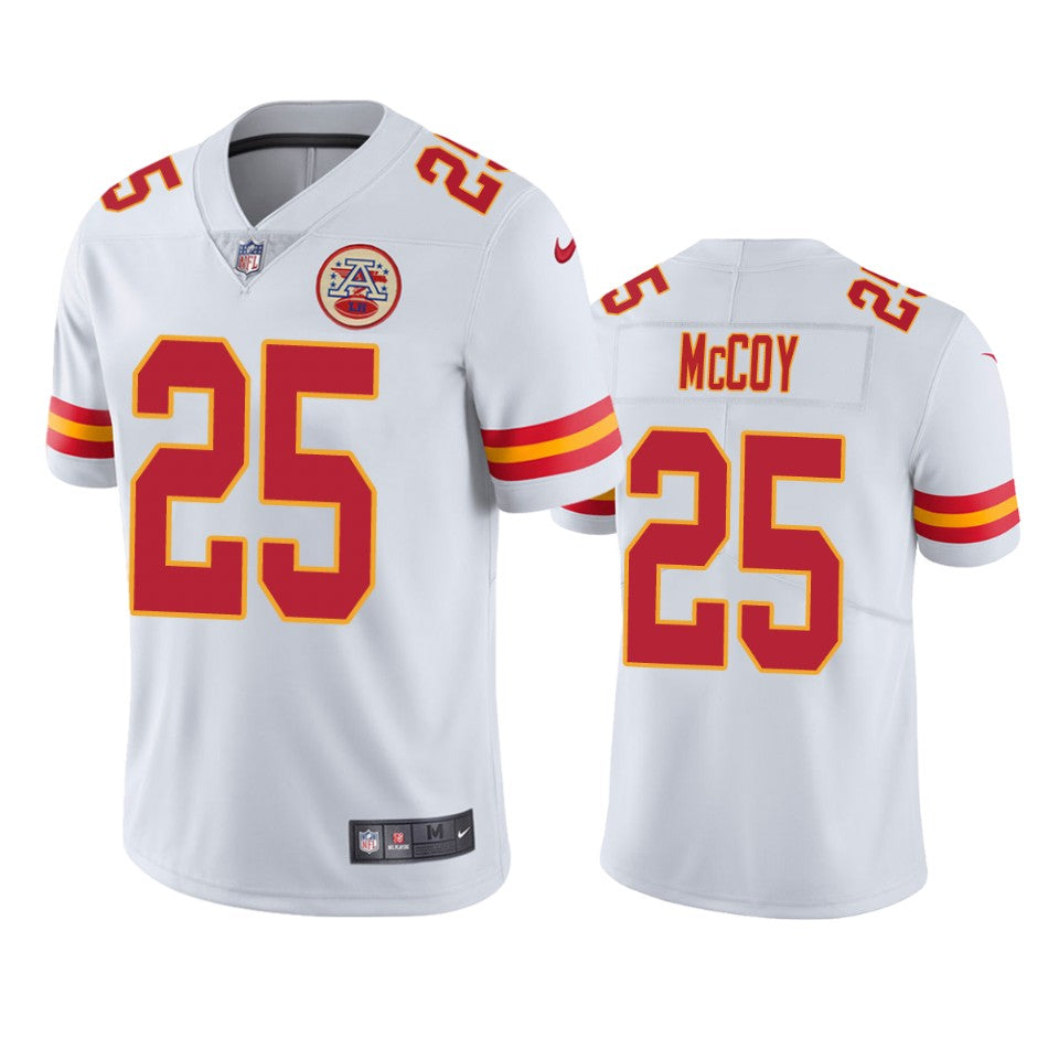 Kansas City Chiefs Lesean Mccoy White Vapor Untouchable Limited Jersey