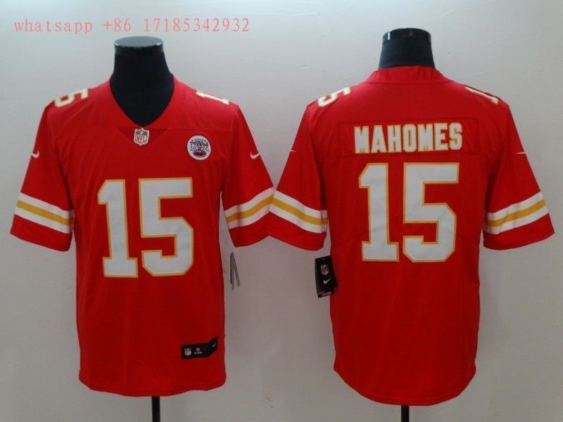 Kansas City Chiefs Patrick Mahomes 15 Nfl Red Jersey Jersey