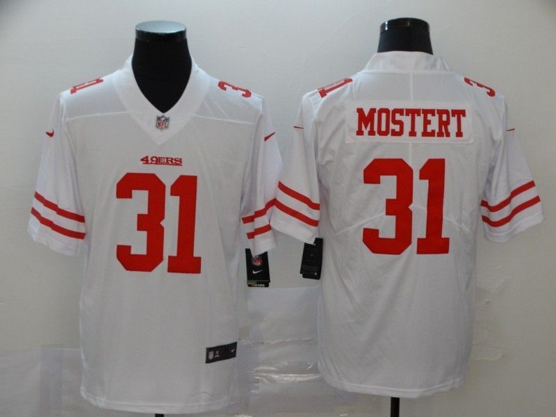 Kansas City Chiefs Raheem Mostert 31 Nfl White Jersey Jersey