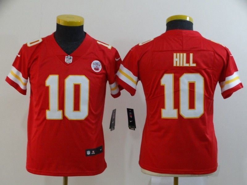 Kansas City Chiefs Tyreek Hill 10 Nfl 2020 Red Jersey
