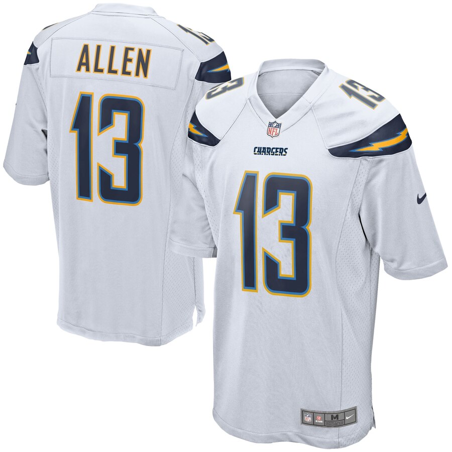 Keenan Allen Los Angeles Chargers Nike Youth Game Jersey White