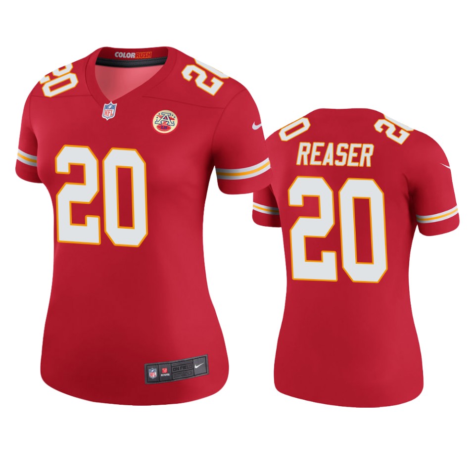 Keith Reaser Chiefs Red Color Rush Legend Jersey