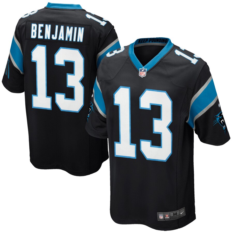 Kelvin Benjamin Carolina Panthers Youth Nike Team Color Game Jersey Black