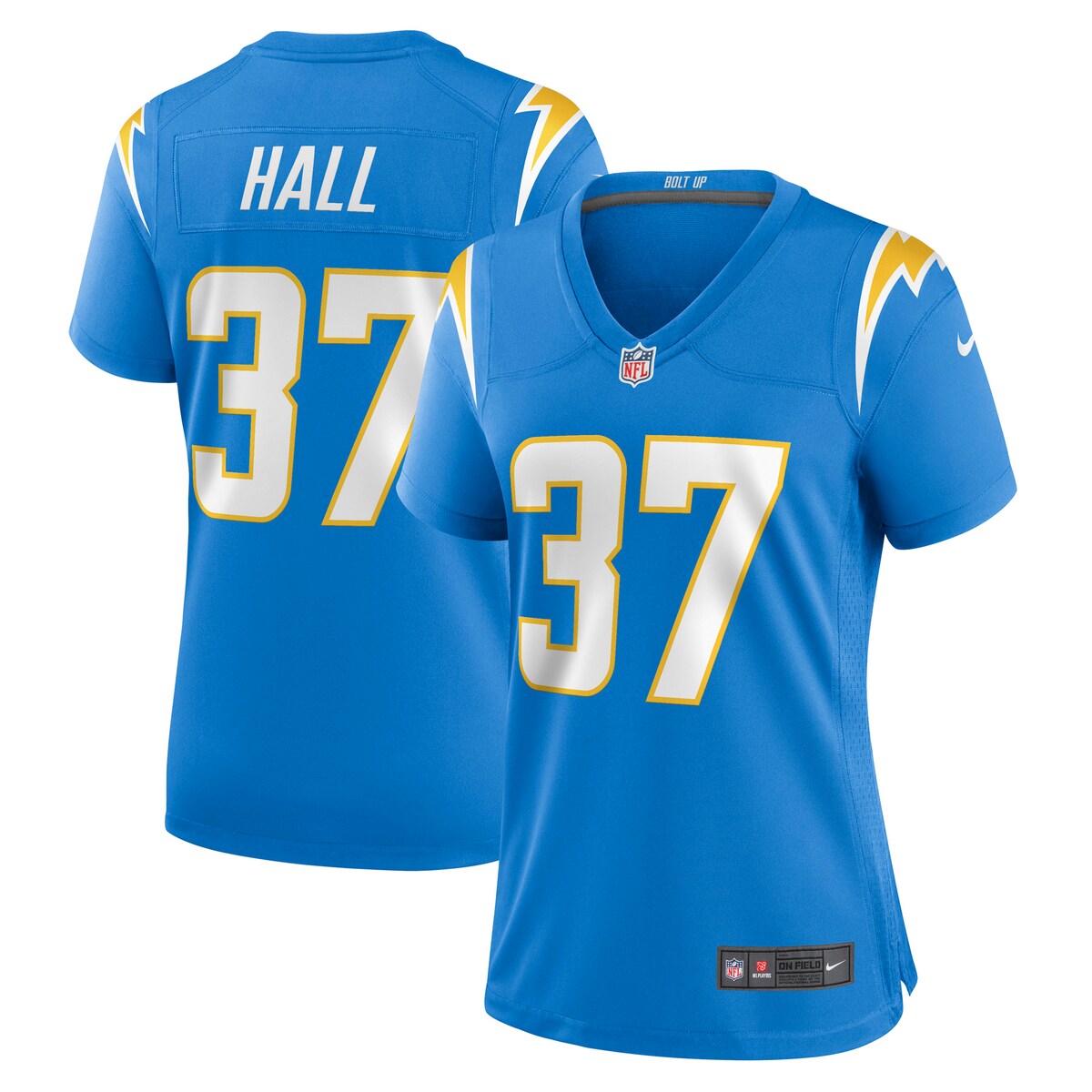 Kemon Hall Los Angeles Chargers Nike Womens Game Jersey Powder Blue
