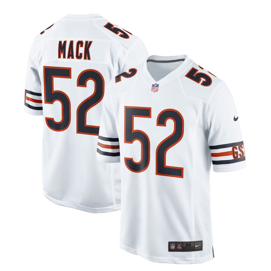 Khalil Mack Chicago Bears Nike Game Jersey White