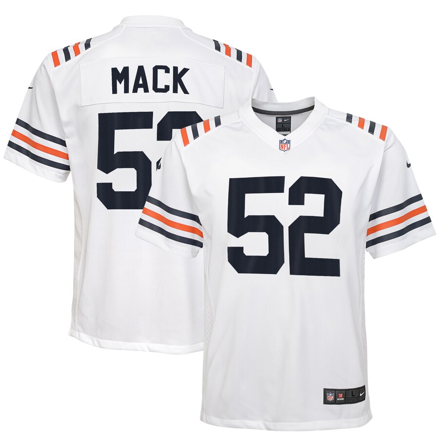 Khalil Mack Chicago Bears Nike Youth 2019 Alternate Classic Game Jersey White