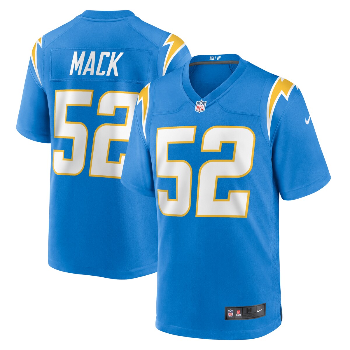 Khalil Mack Los Angeles Chargers Nike Game Jersey Powder Blue