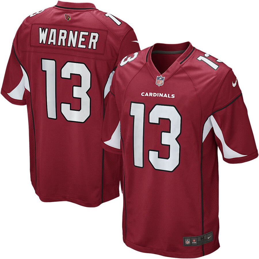 Kurt Warner Arizona Cardinals Youth Nike Retired Game Jersey Cardinal