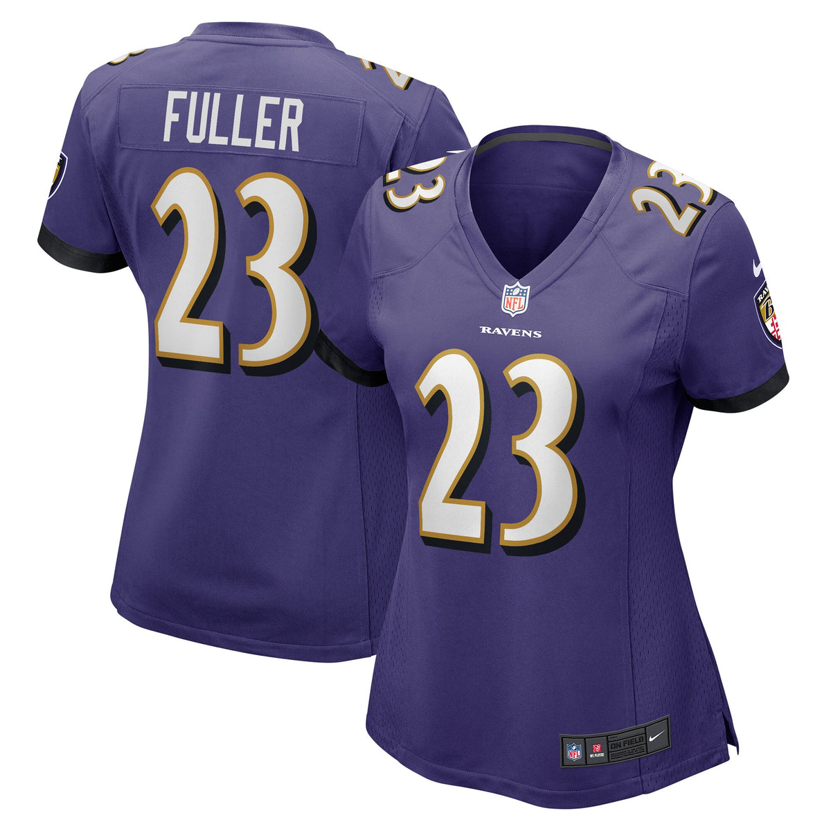 Kyle Fuller Baltimore Ravens Nike Womens Game Player Jersey Purple
