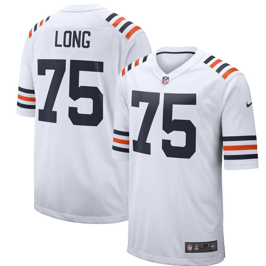 Kyle Long Chicago Bears Nike 2019 Alternate Classic Game Jersey White