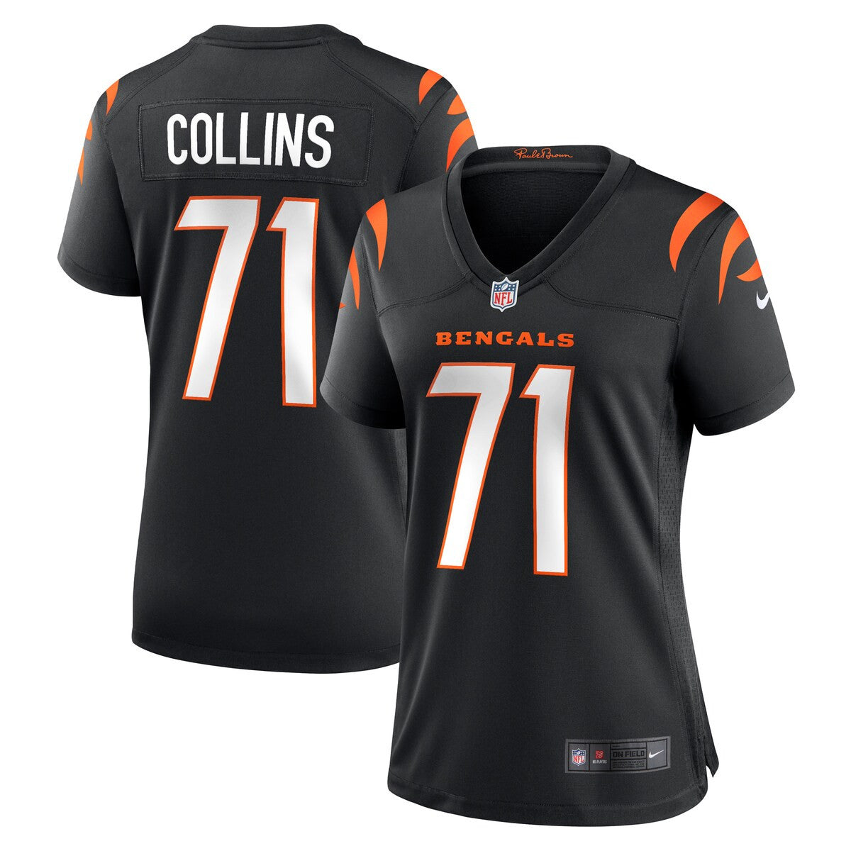 Lael Collins Cincinnati Bengals Nike Womens Game Jersey Black
