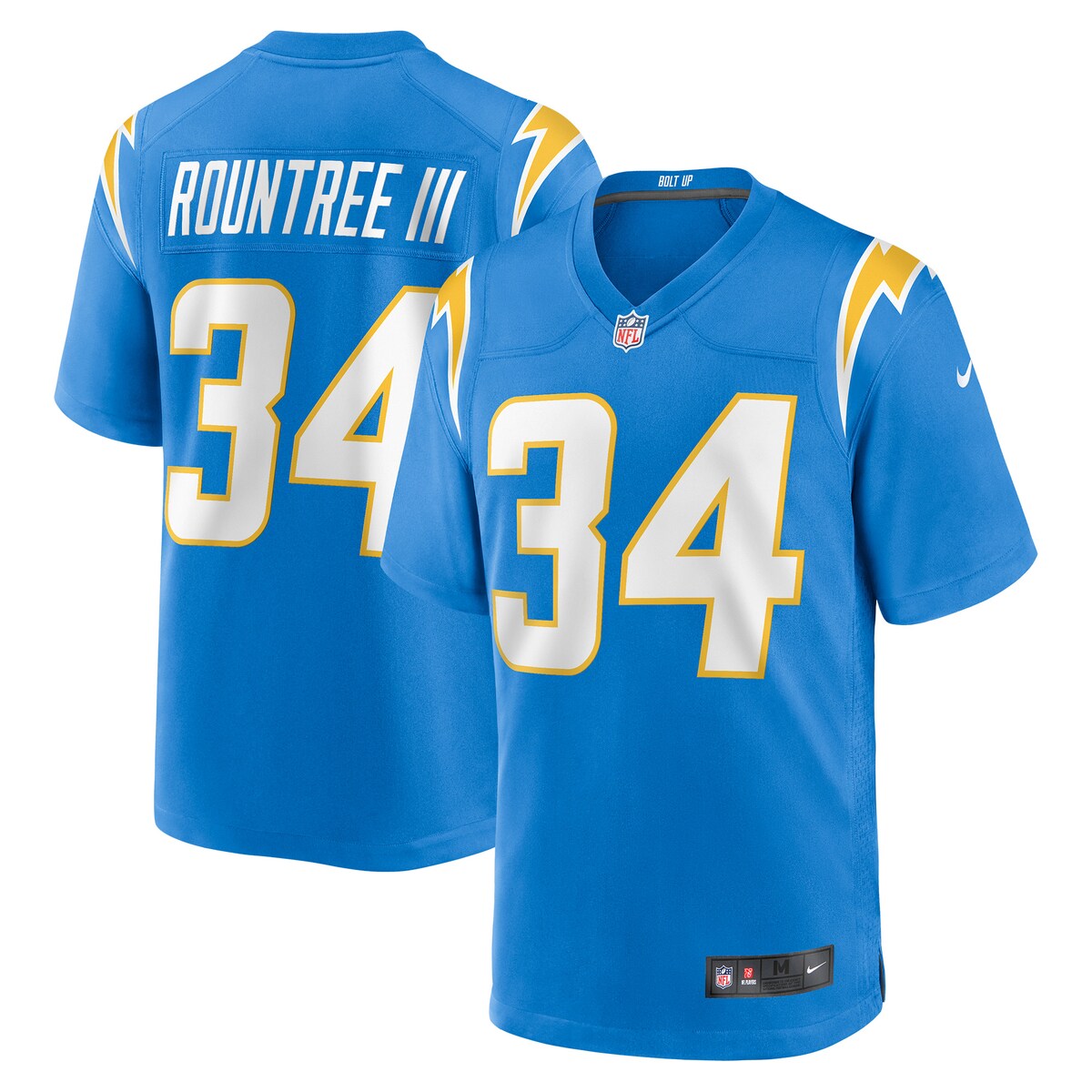 Larry Rountree Iii Los Angeles Chargers Nike Player Game Jersey Powder Blue