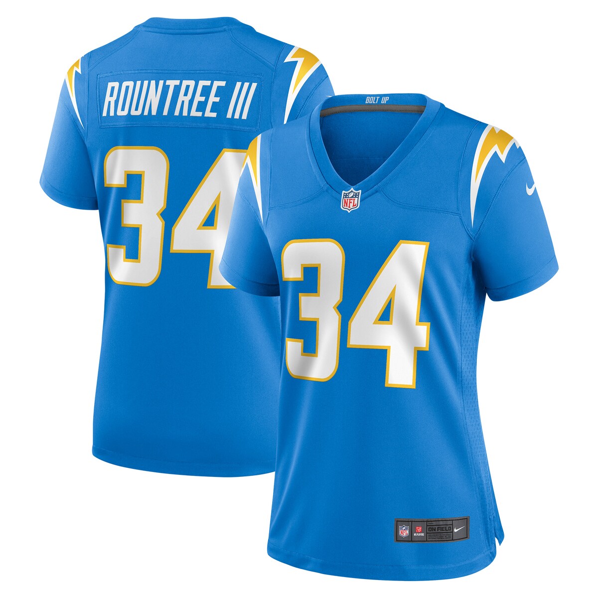 Larry Rountree Iii Los Angeles Chargers Nike Womens Player Game Jersey Powder Blue