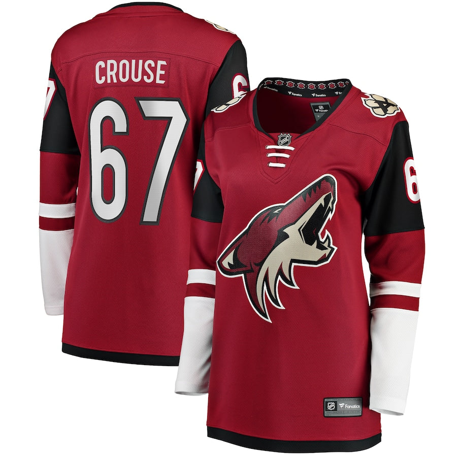 Lawson Crouse Arizona Coyotes Fanatics Branded Womens Home Breakaway Player Jersey Garnet