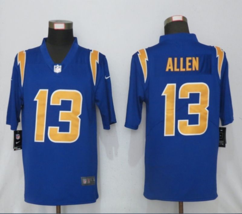 Los Angeles Chargers Keenan Allen 13 Nfl 2020 Navy Blue Jersey