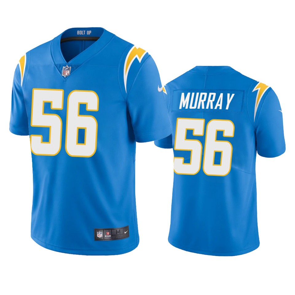Los Angeles Chargers Kenneth Murray Powder Blue 2020 Nfl Draft Vapor Limited Jersey