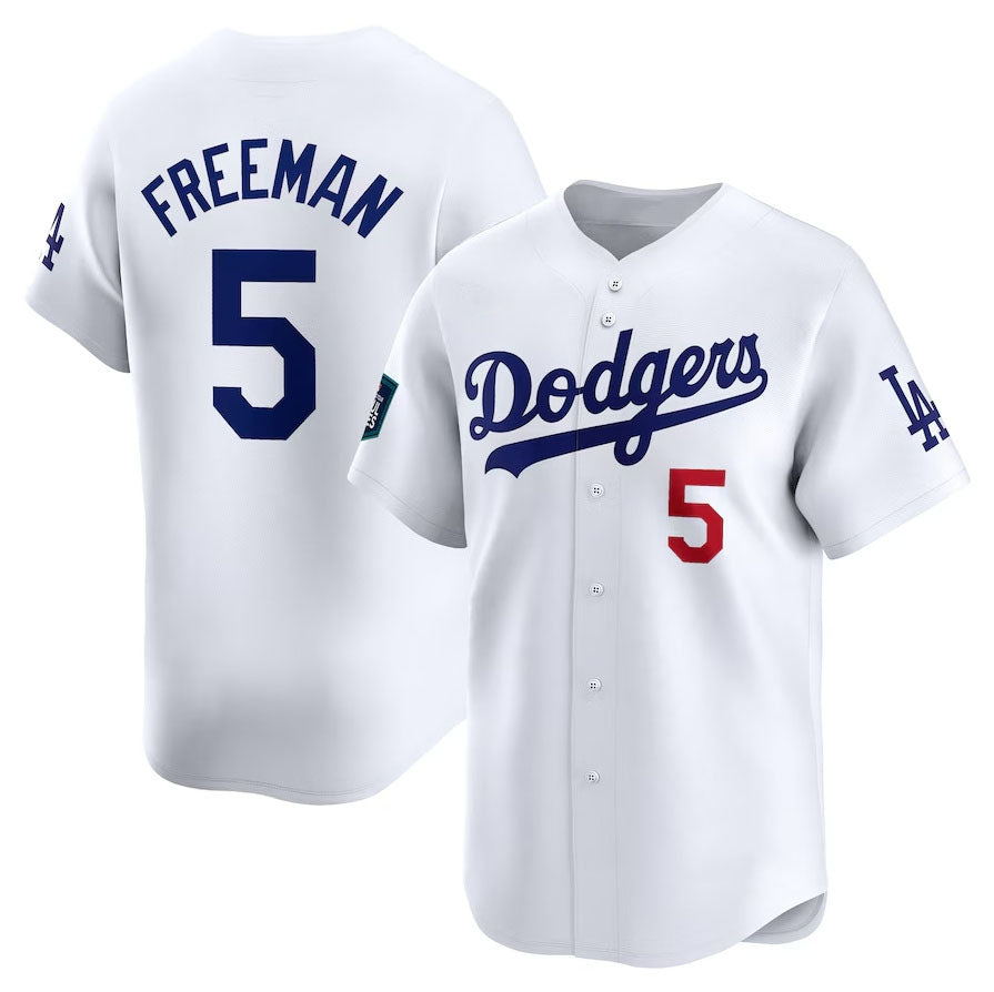 Los Angeles Dodgers #5 Freddie Freeman 2024 World Tour Seoul Series Home Limited