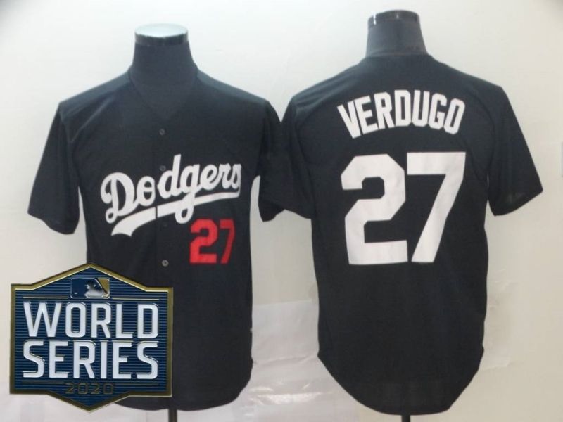 Los Angeles Dodgers Alex Verdugo 27 2020 Mlb Black Jersey
