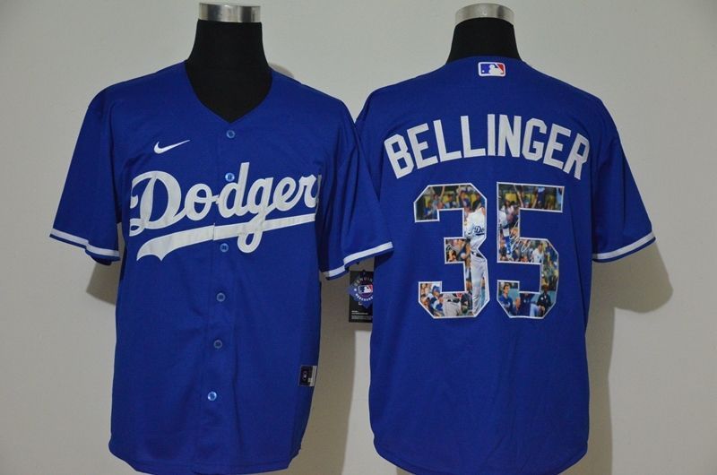 Los Angeles Dodgers Cody Bellinger 35 2020 Mlb Navy Blue Jersey