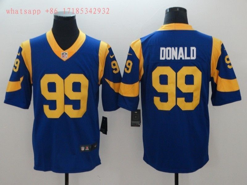 Los Angeles Rams Aaron Donald 99 2020 Nfl Blue Jersey Jersey
