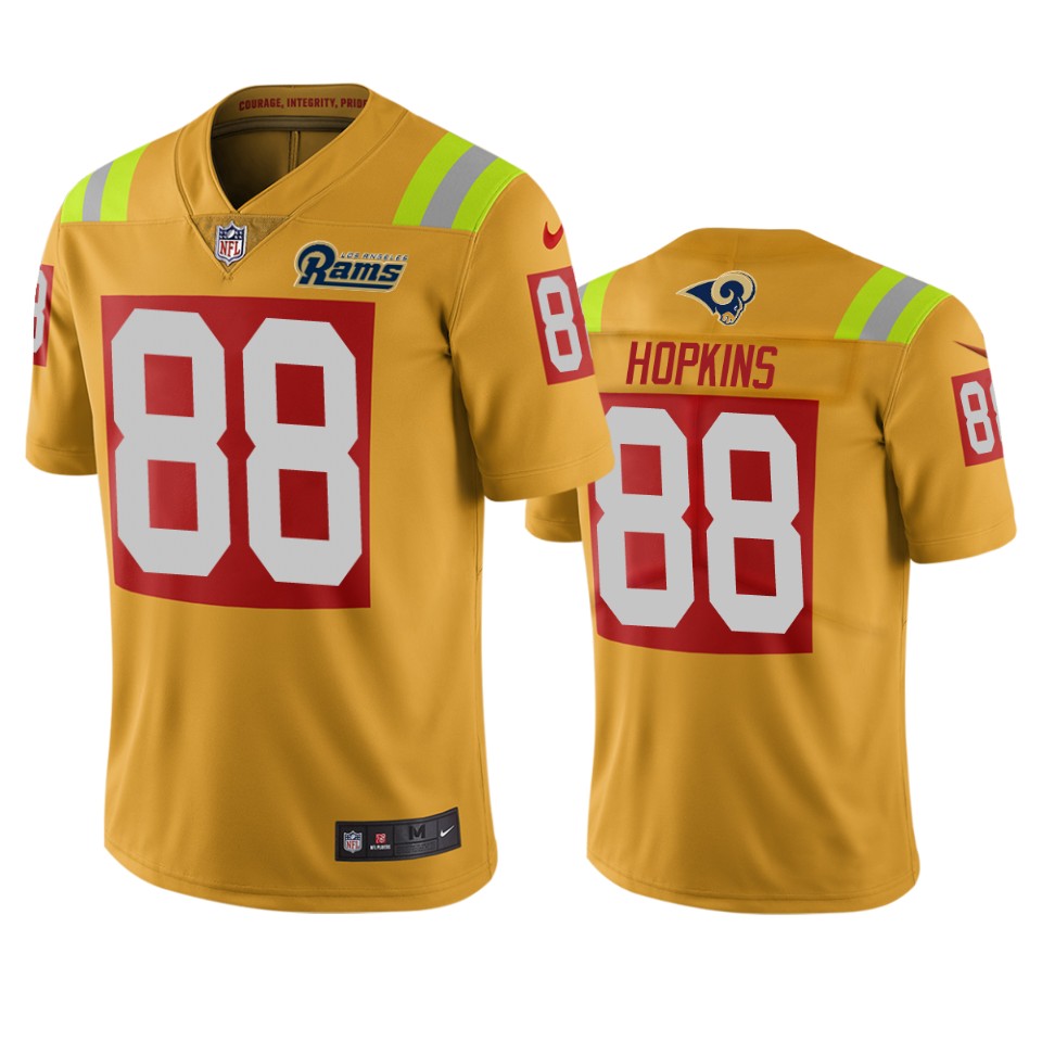 Los Angeles Rams Brycen Hopkins Gold City Edition Vapor Limited Jersey