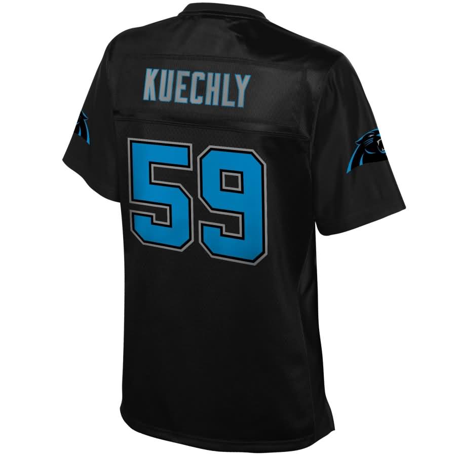 Luke Kuechly Carolina Panthers Nfl Pro Line Womens Reverse Fashion Jersey Black