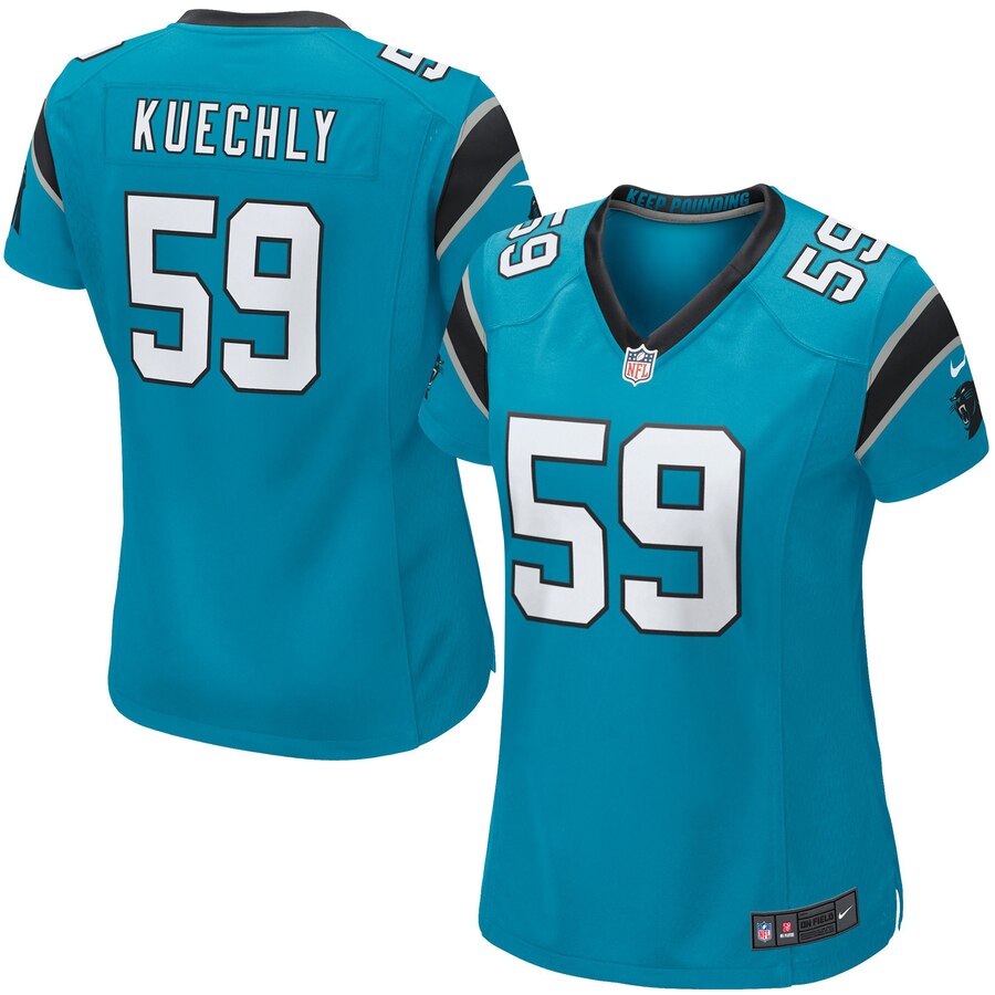 Luke Kuechly Carolina Panthers Nike Womens Game Jersey Panther Blue