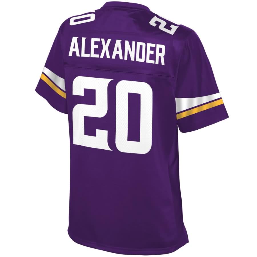 Mackensie Alexander Minnesota Vikings Nfl Pro Line Womens Team Color Jersey Purple