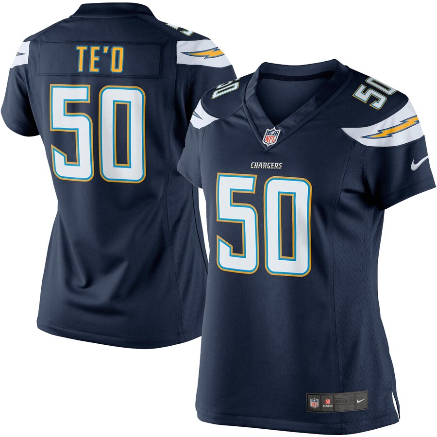 Manti Teo Los Angeles Chargers Nike Womens Limited Jersey Navy Blue