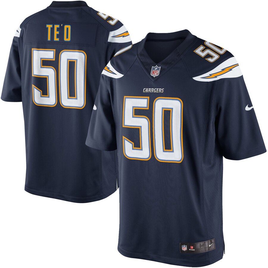 Manti Teo Los Angeles Chargers Nike Youth Limited Jersey Navy Blue