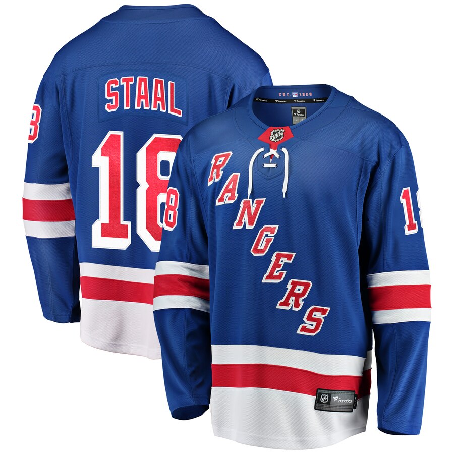 Marc Staal New York Rangers Fanatics Branded Home Breakaway Player Jersey Blue