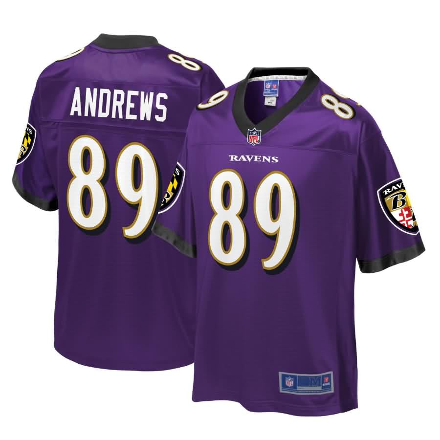 Mark Andrews Baltimore Ravens Nfl Pro Line Player Jersey Purple
