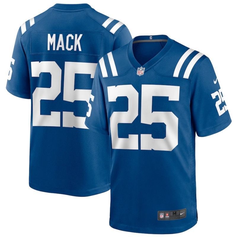 Marlon Mack 25 Nfl 2020 Navy Blue Jersey