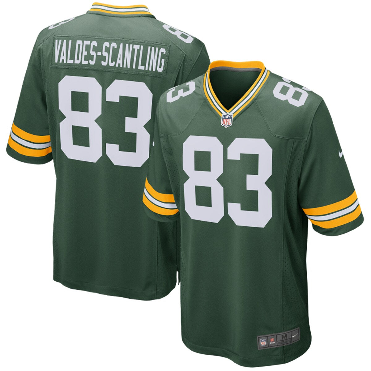 Marquez Valdes scantling Green Bay Packers Nike Game Player Jersey Green