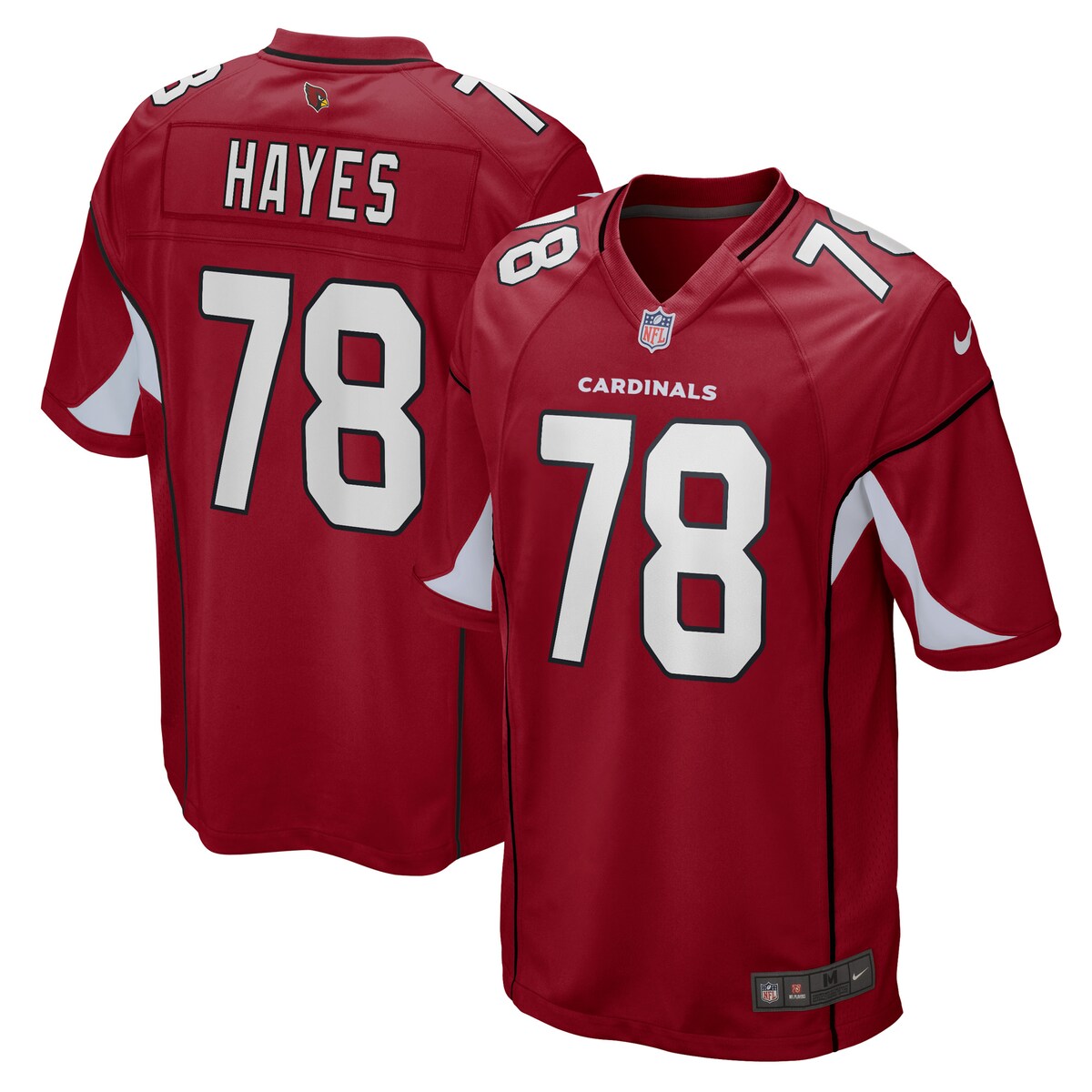 Marquis Hayes Arizona Cardinals Nike Game Player Jersey Cardinal