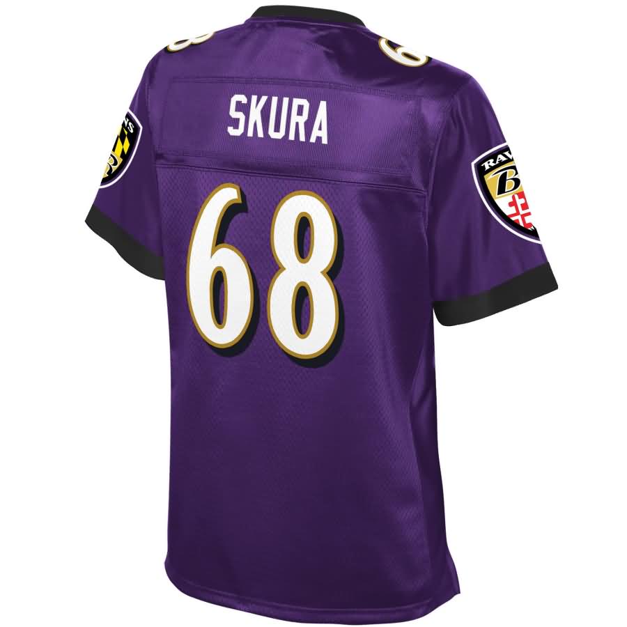 Matt Skura Baltimore Ravens Nfl Pro Line Womens Team Color Player Jersey Purple