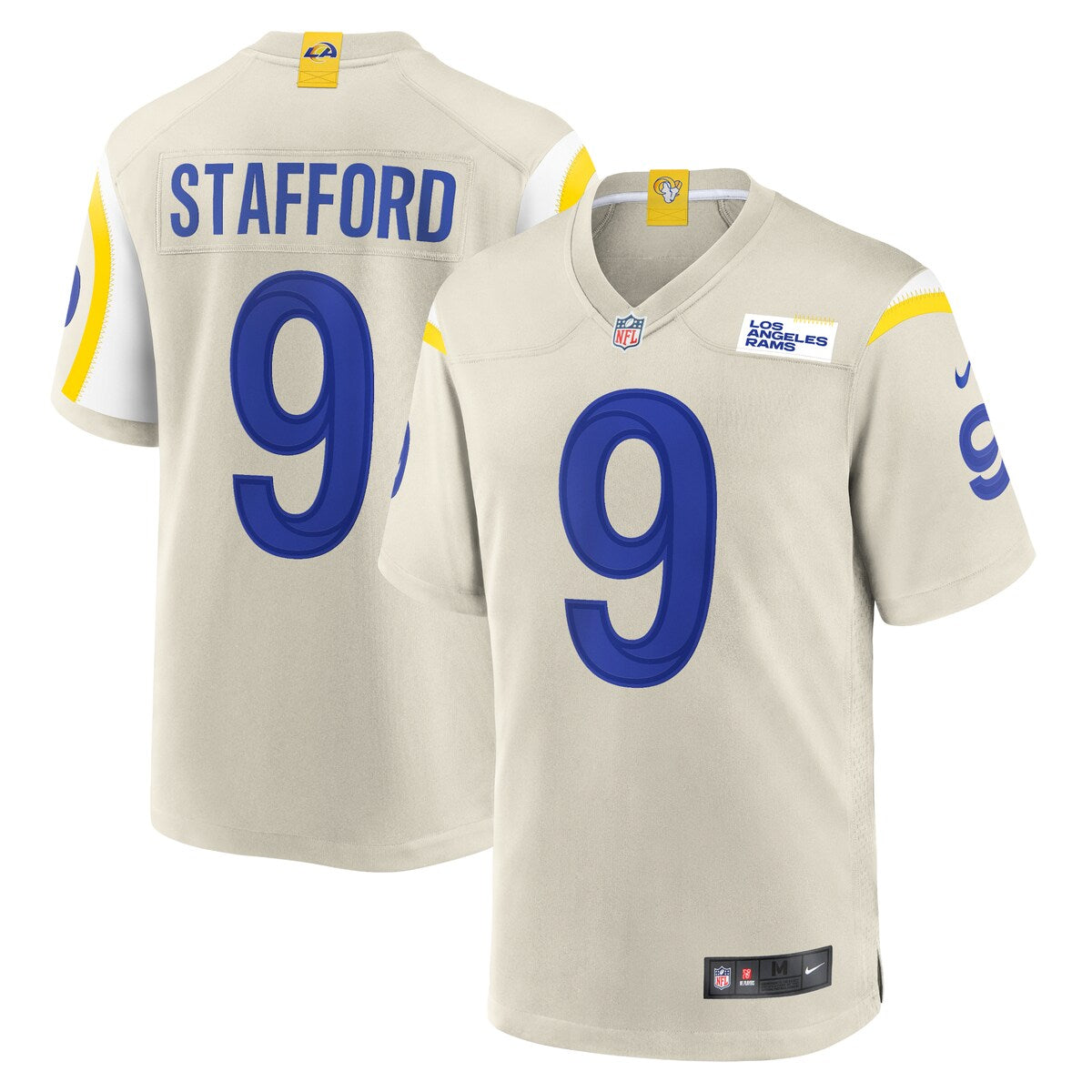Matthew Stafford Los Angeles Rams Nike Game Jersey Bone