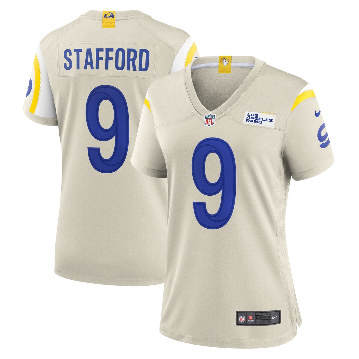 Matthew Stafford Los Angeles Rams Nike Womens Game Jersey Bone