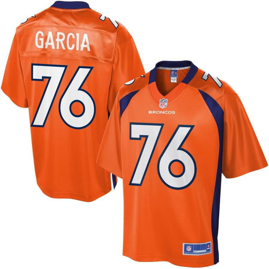 Max Garcia Denver Broncos Nfl Pro Line Player Jersey Orange