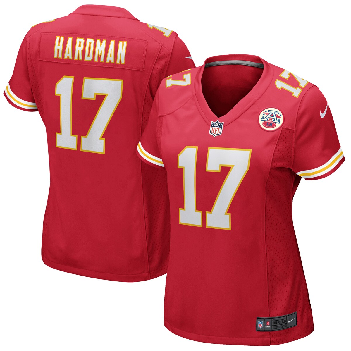 Mecole Hardman Kansas City Chiefs Nike Womens Game Jersey Red