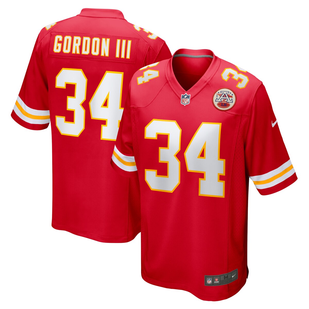Melvin Gordon Iii Kansas City Chiefs Nike Home Game Player Jersey Red