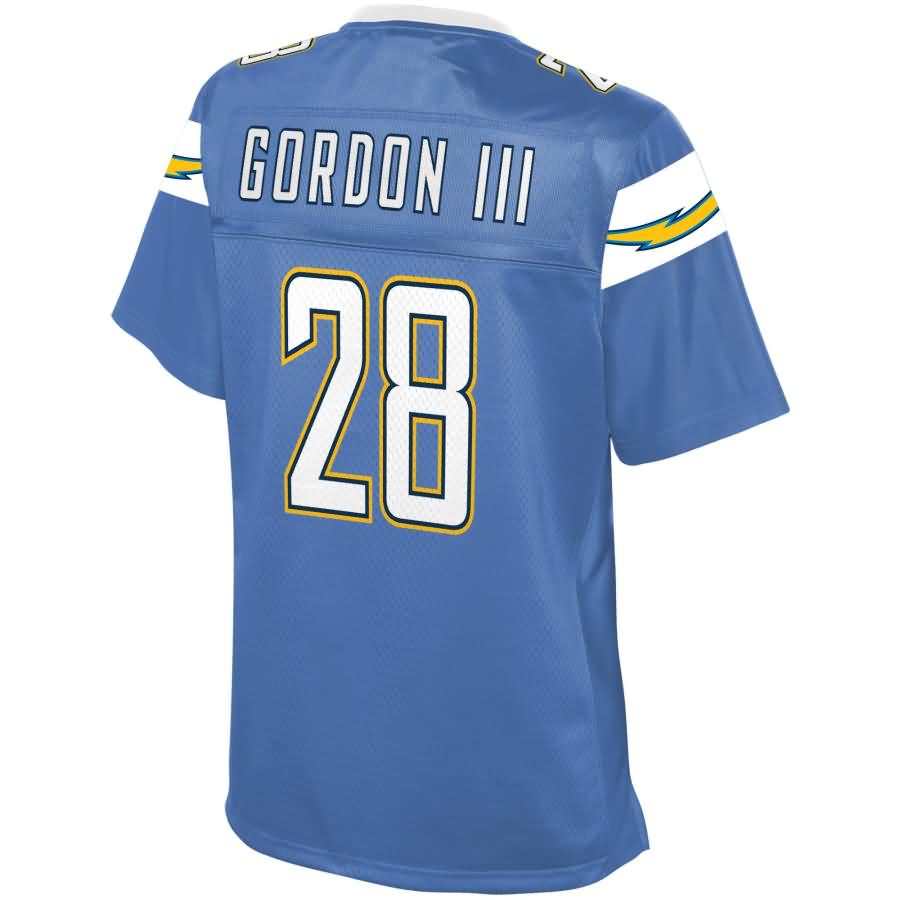 Melvin Gordon Los Angeles Chargers Nfl Pro Line Womens Alternate Player Jersey Powder Blue